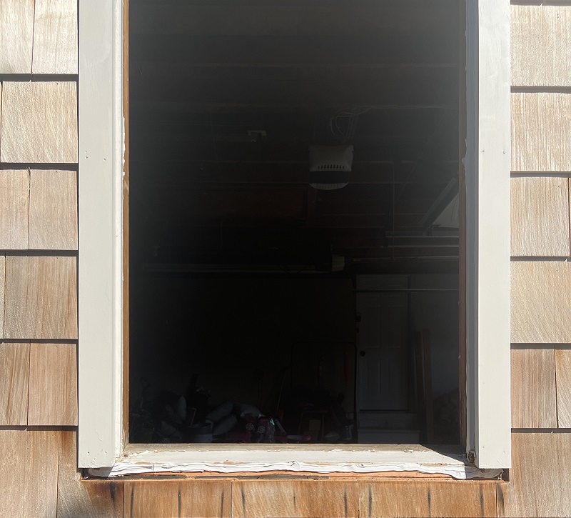 Remove old window and prepare for installing new window